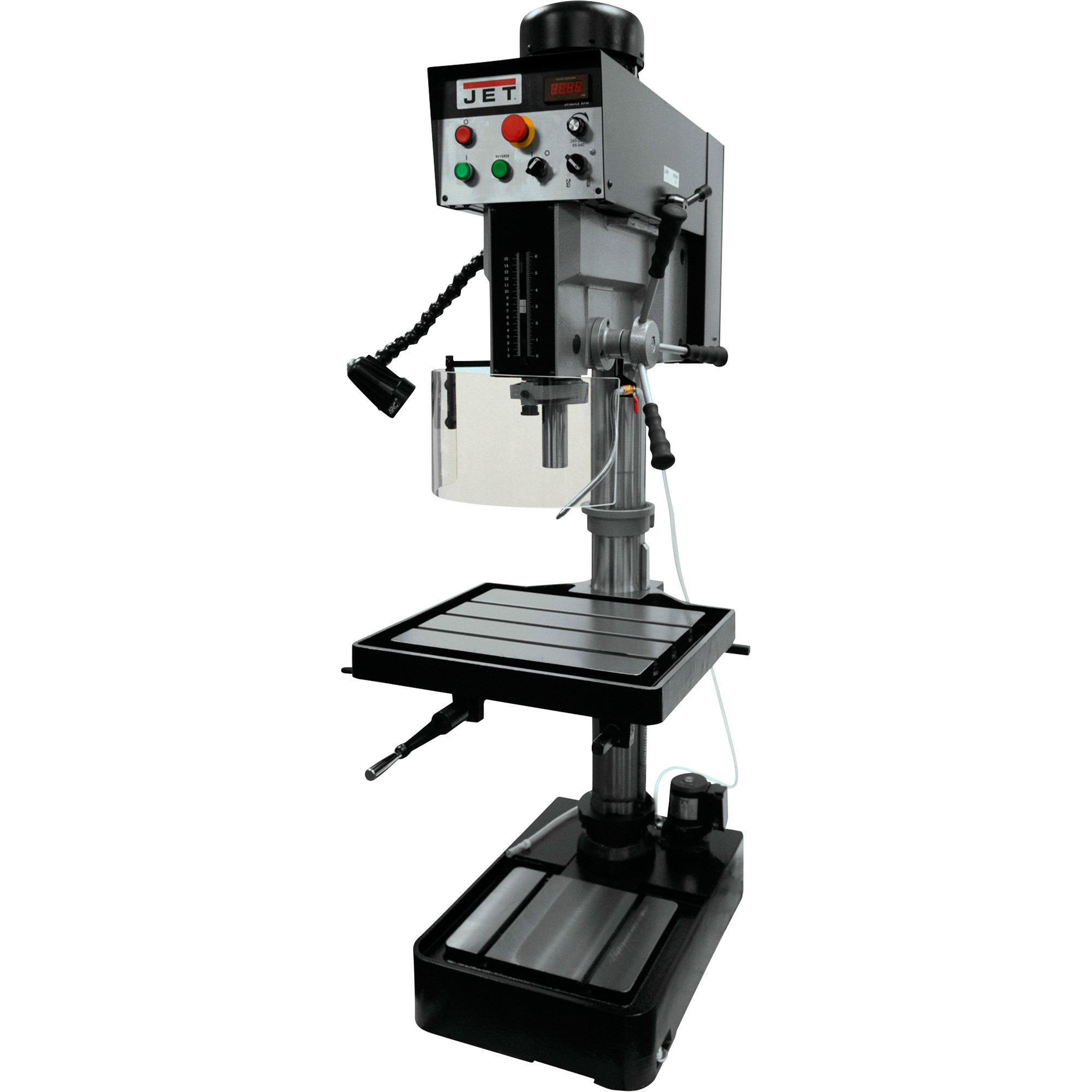JET Electronic Variable Speed Drill Press, 20in., 460 Volt, Model# JDP-20EVST-460